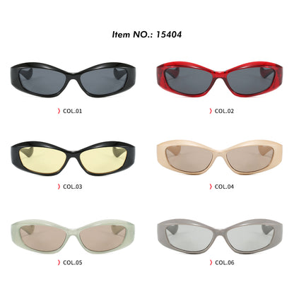 Retro Vintage Plastic Cheap Rectangle Sunglasses