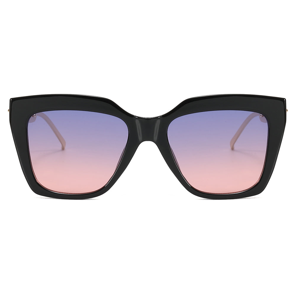 Square Metal Chain Shades Sunglasses