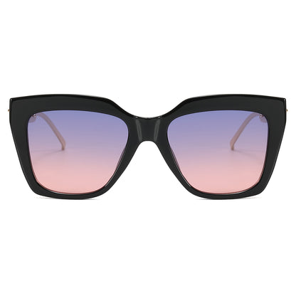 Square Metal Chain Shades Sunglasses