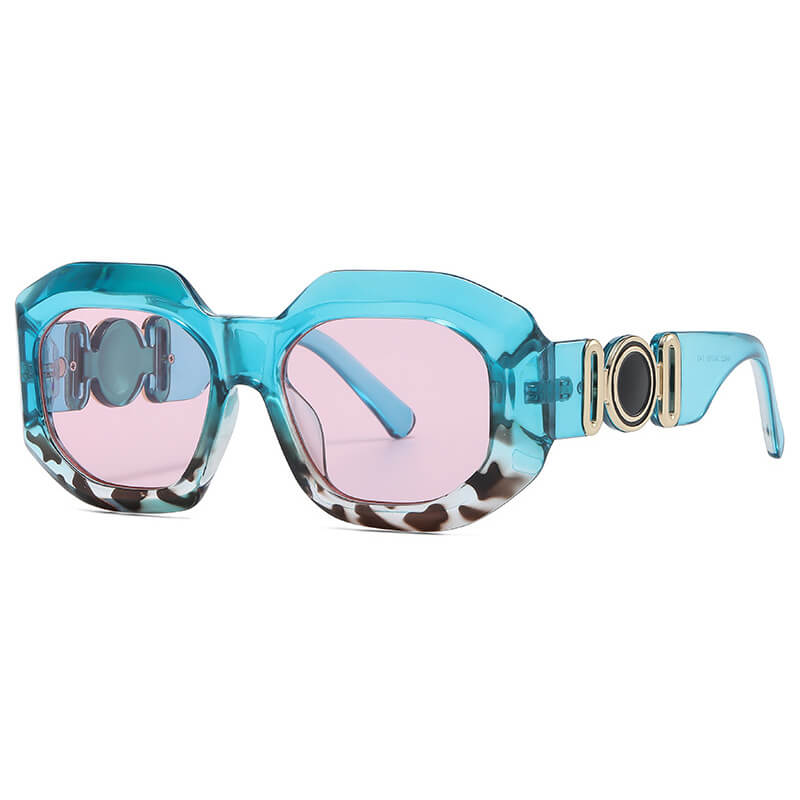 Fashion Oversize Octangle Sunglasses