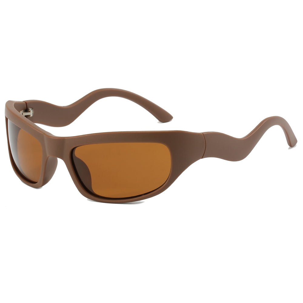 Rectangle Shades Sporty Y2K Sunglasses