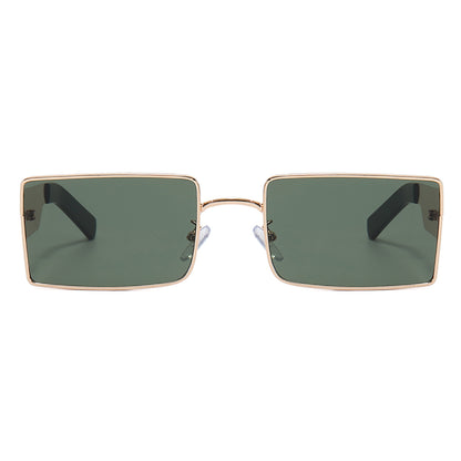 Metal Frame Retro Small Rectangle Sunglasses