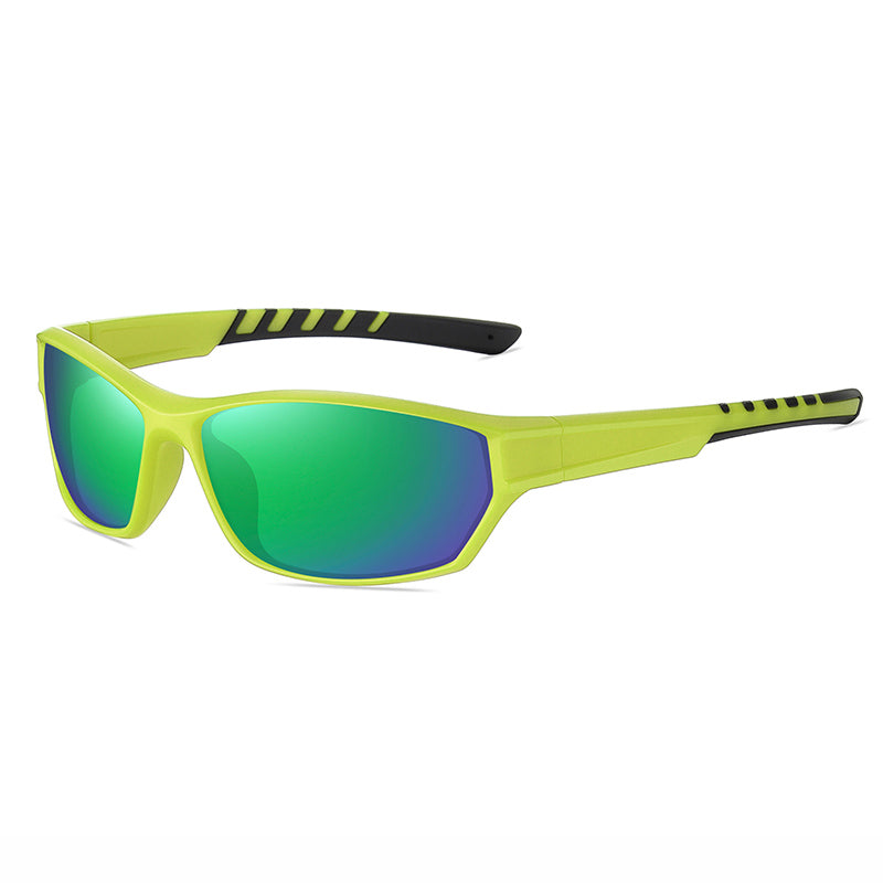 Rectangle Shape Outdoor Sports Cycling Running Polarized Sunglasses
