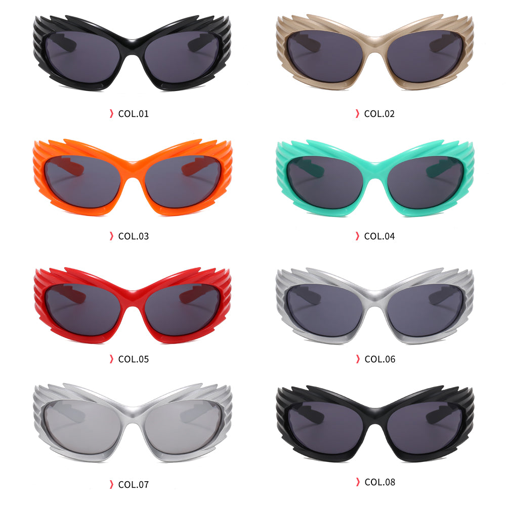 Spike Rectangle Sunglasses