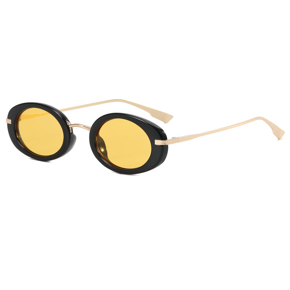 Retro Oval Sunglasses