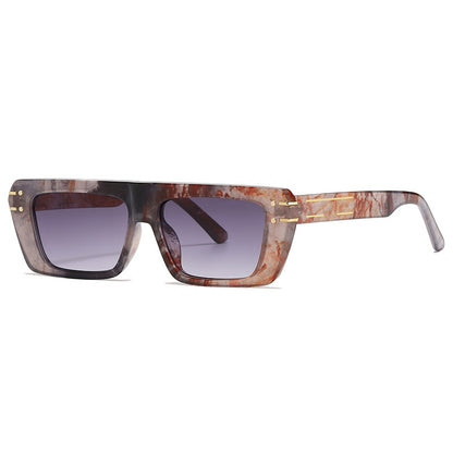 Flat Top Rectangle Sunglasses