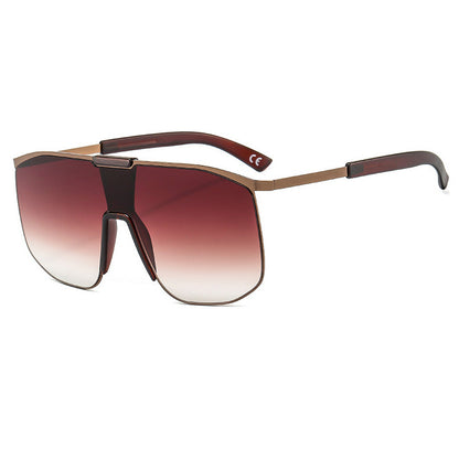 Oversized Shield Sunglasses