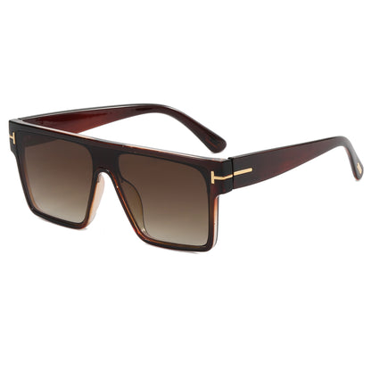 Flat Top Gradient Shades Sunglasses
