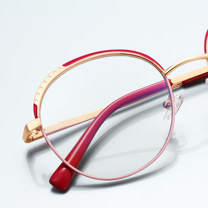 Round High Quality Blue Light Blocking Eyeglasses