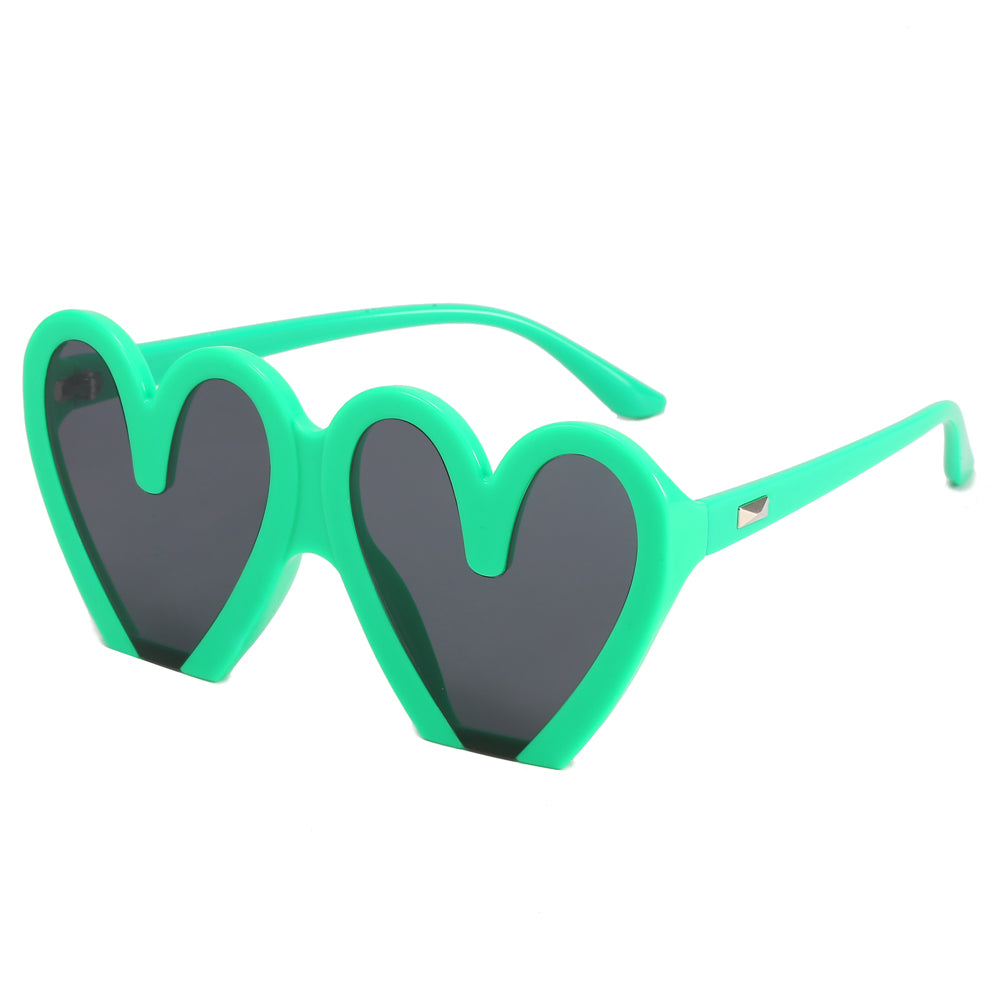 Lovely Cute Heart Shaped Sunglasses