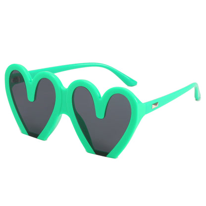 Lovely Cute Heart Shaped Sunglasses