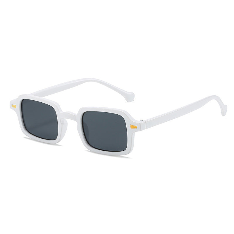 Rectangular Tinted Lens Sunglasses