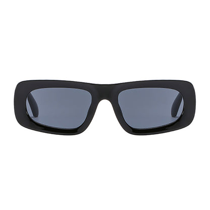 Rectangle Cat Eye Shades Flat Top Sunshade Sunglasses