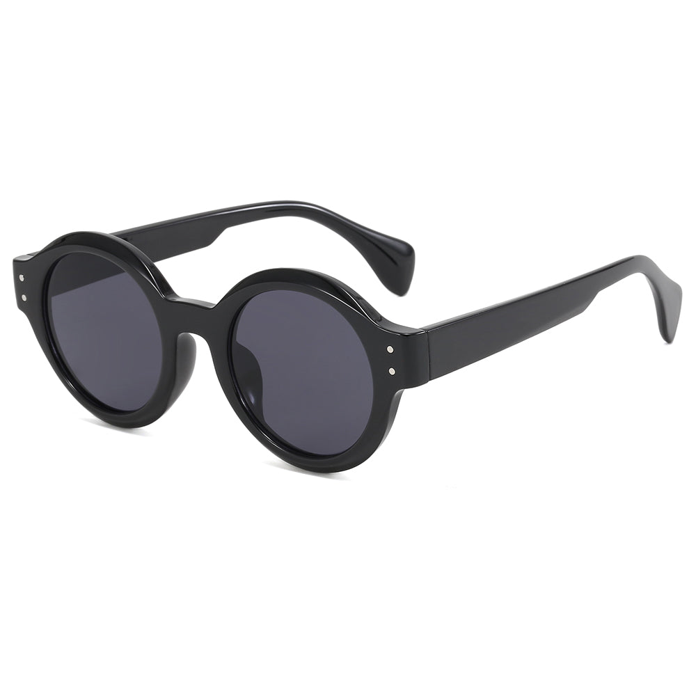 Retro Women Round Tinted Sunglasses