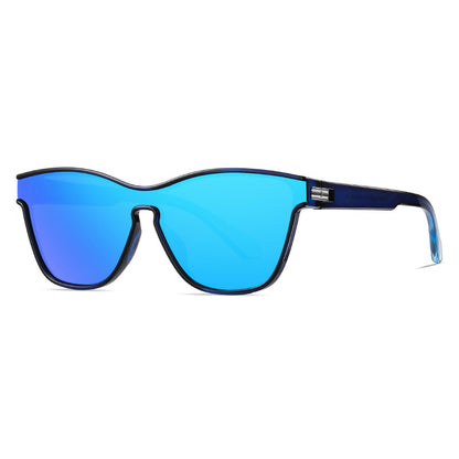 Polarized Light Weight one-piece lens Sunglasses