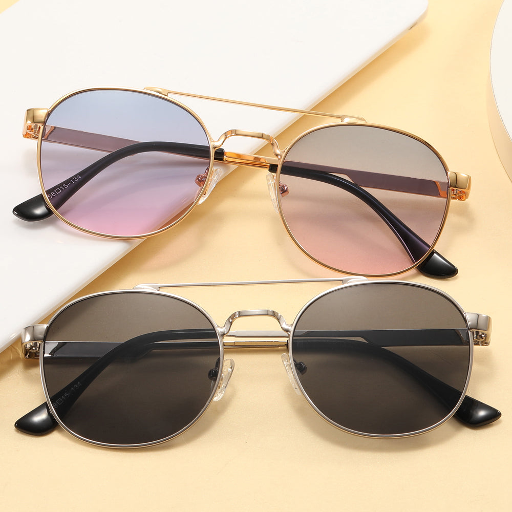 Fashion Metal Frame Sunglasses