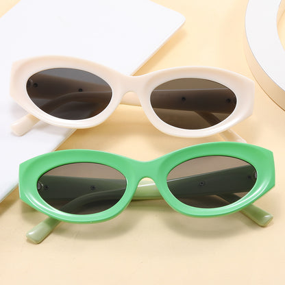 Retro Small Oval Sunglasses