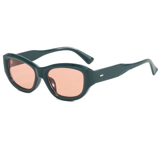 Classic Rectangle Cat Eye Sunglasses