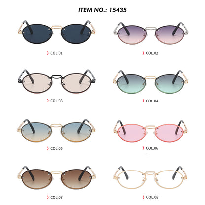 Metal Frame Round Shades Sunglasses