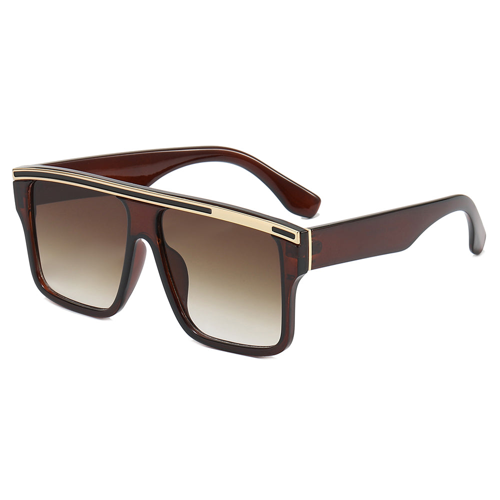 Fashion New Flat Top Shades Sunglasses