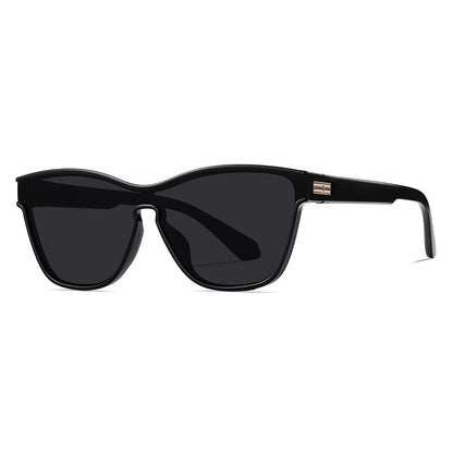 Polarized Light Weight one-piece lens Sunglasses