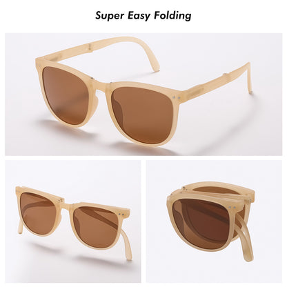Polarized TR90 Folding Sunglasses
