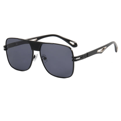 Square Flat Top Men Shades Sunglasses