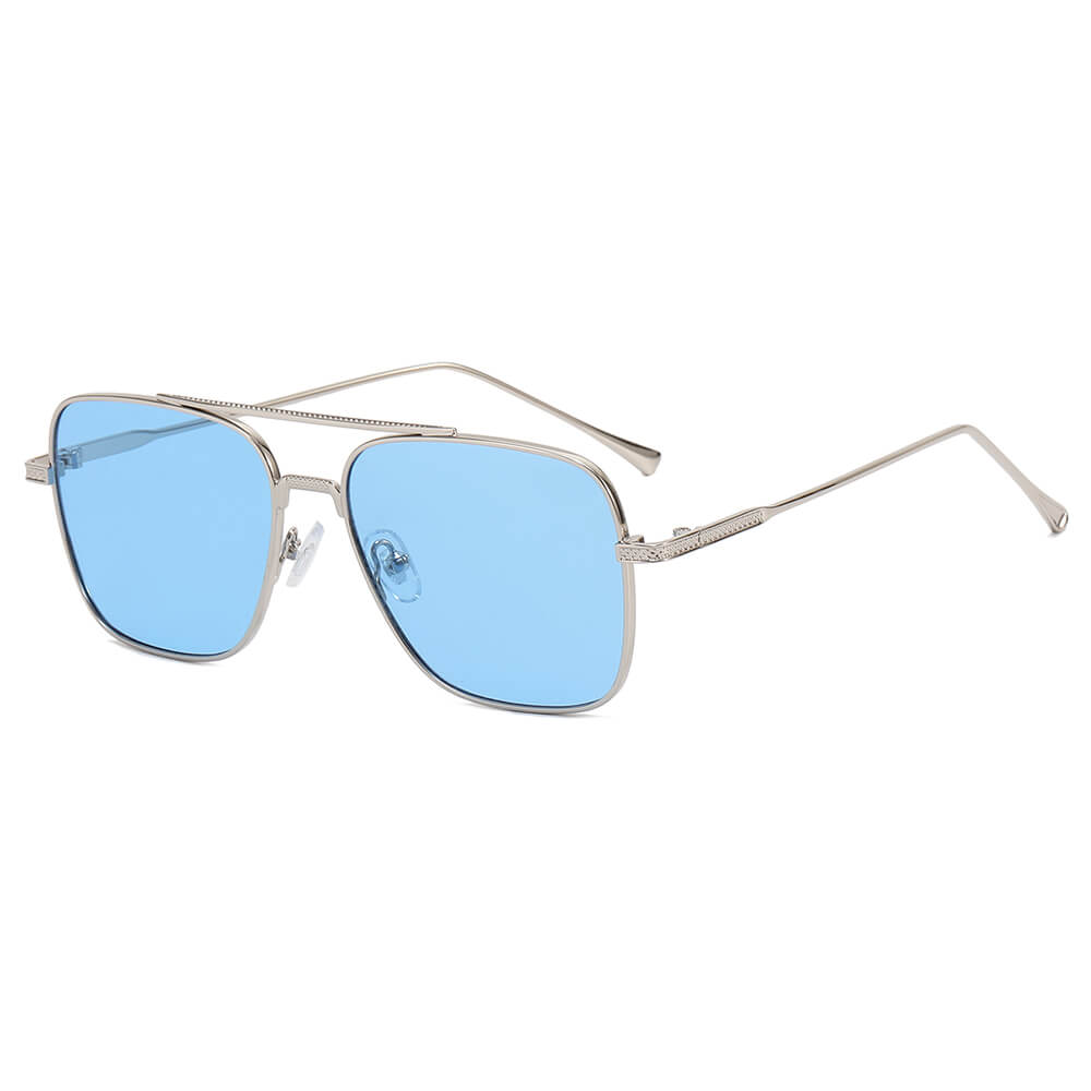 Square Metal Sunglasses