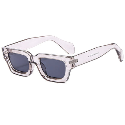 Fashion Rectangle Shades Sunglasses