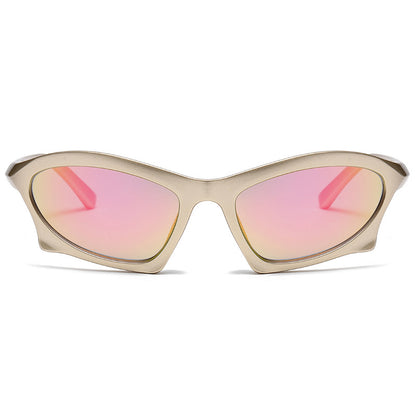 Small Rectangle Cat Eye Sunglasses