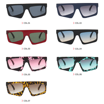 Flat Top Oversize Sunglasses