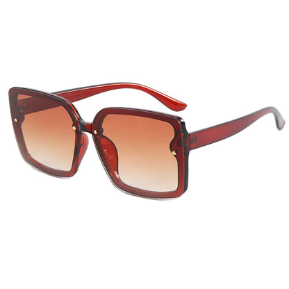 Women Square Gradient Shades Sunglasses
