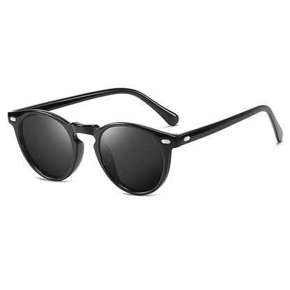Retro Vintage Round Polarized Sunglasses