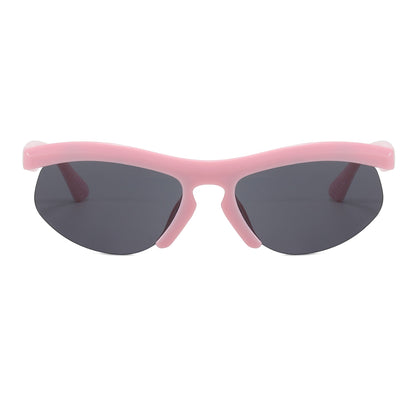 Y2K Half Frame Women Sunglasses