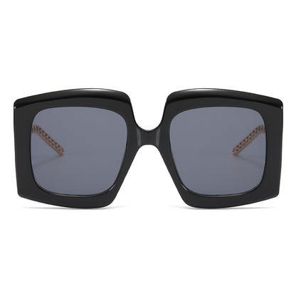 Women Square Chain Sunglasses