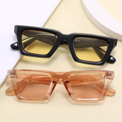 Square Cat Eye Women Shades Sunglasses