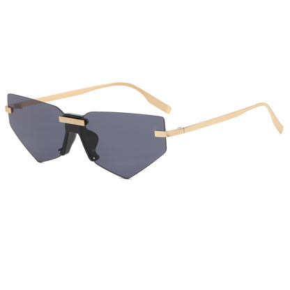 Fashion Rimless Sunglasses