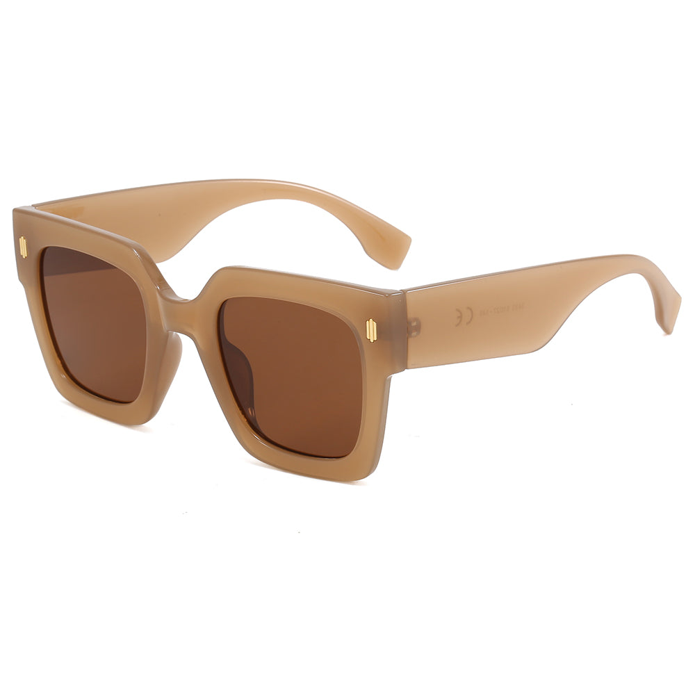 Oversized Cat Eye Square Outdoor Holiday Sunglasses