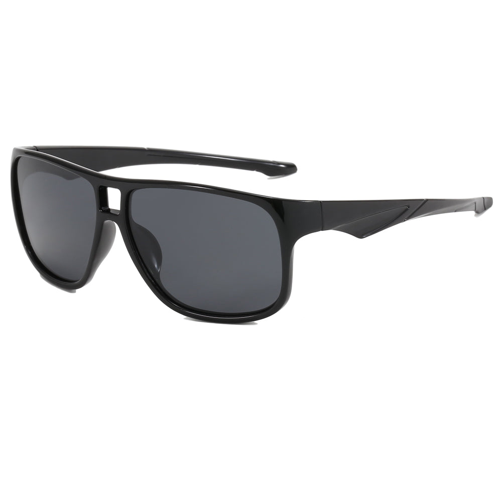 Flat Top Square Sports Goggles Outdoor Polarized Sunglasses