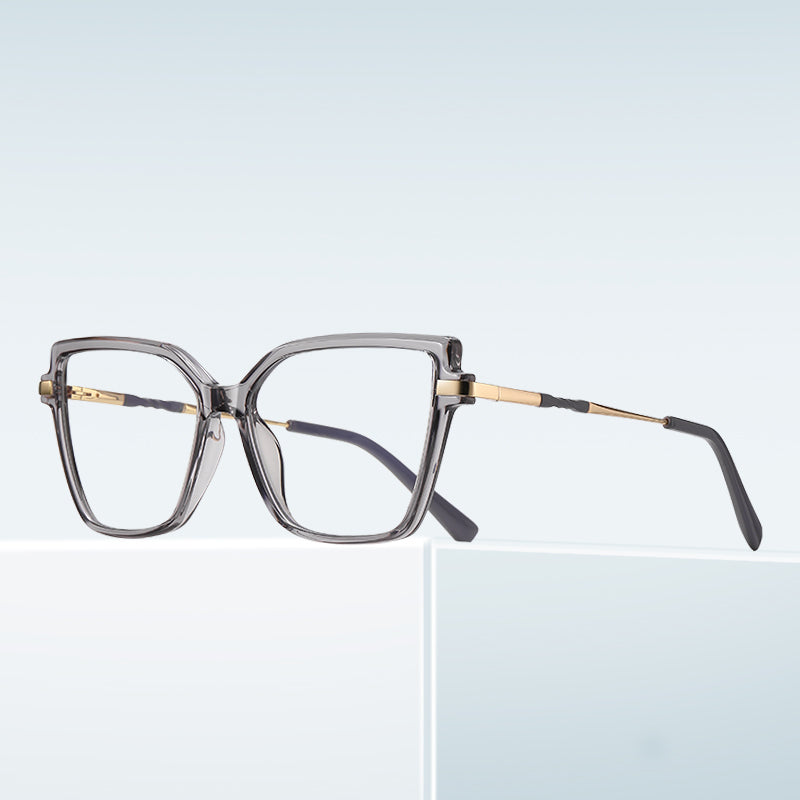 Elegant Women Eyeglasses Lady Cat Eye Blue Light Blocking Glasses