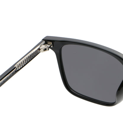 Retro Classic Square Reinforced Wire-Core Temples Sunglasses