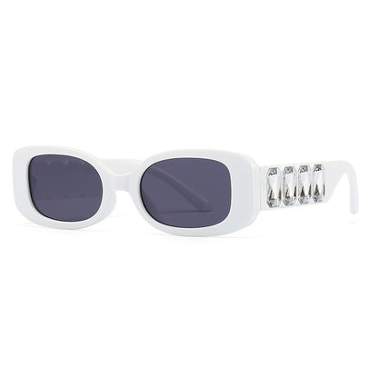 Rectangle Gem Sunglasses