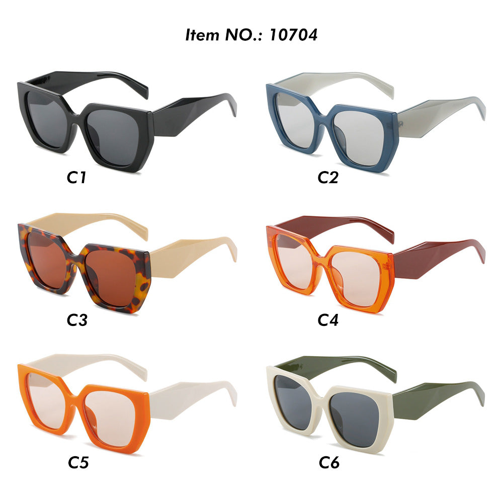 Square Oversized Cat Eye Sunglasses