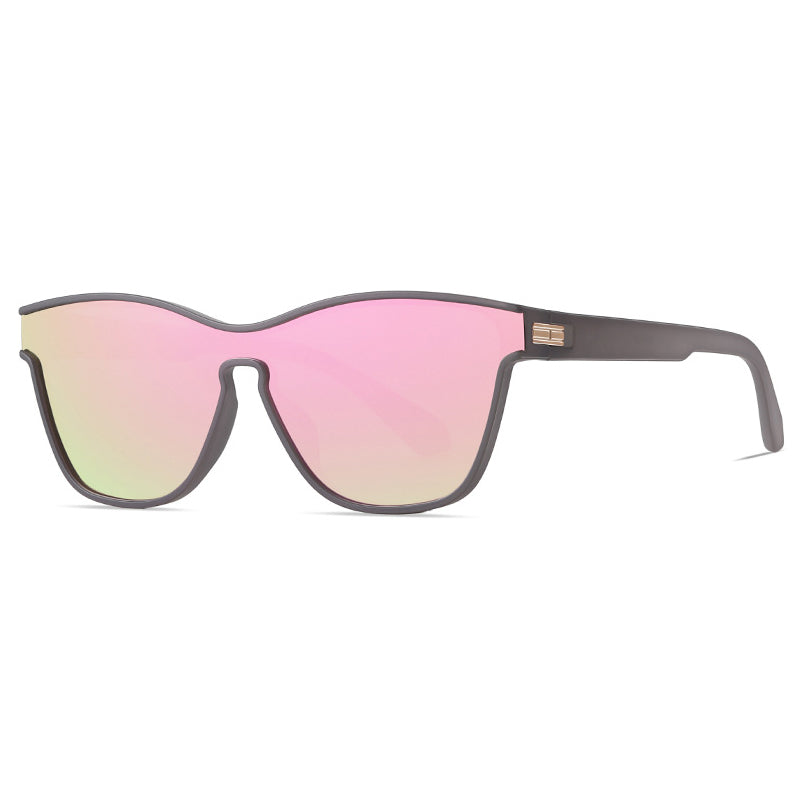 Polarized Light Weight one-piece lens Sunglasses