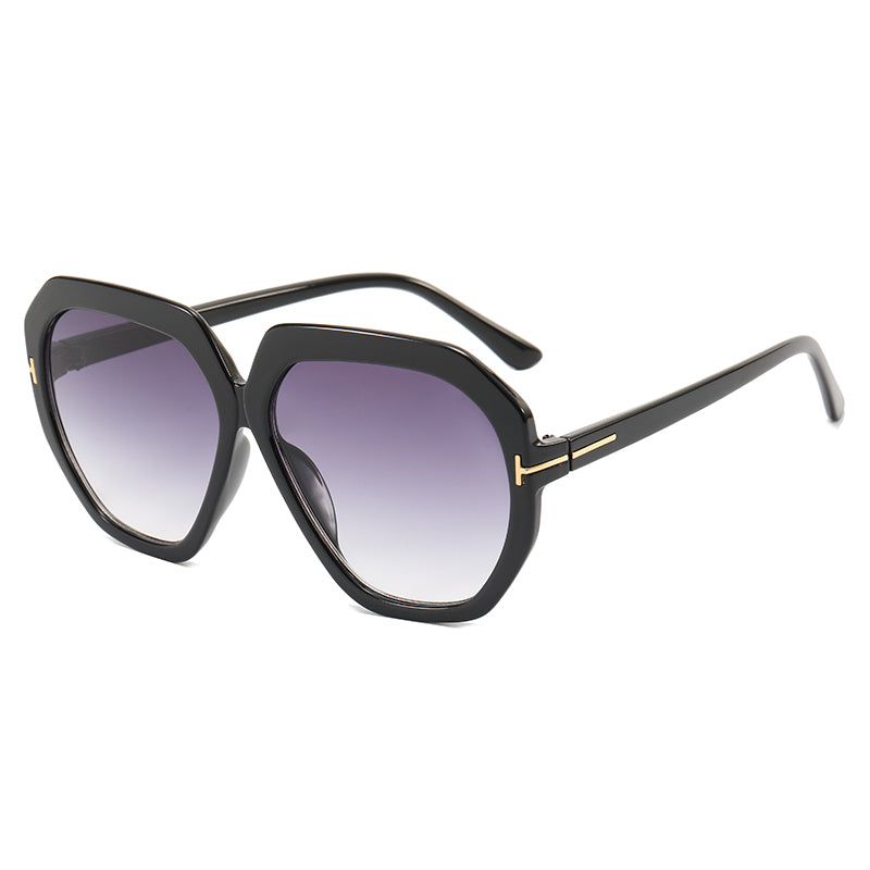 UV400 Polygon Shades Sunglasses
