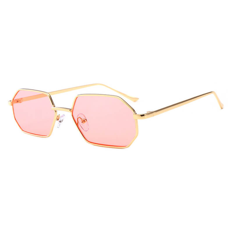 Metal Frame Unisex Sunglasses