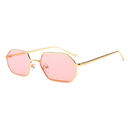 Metal Frame Unisex Sunglasses