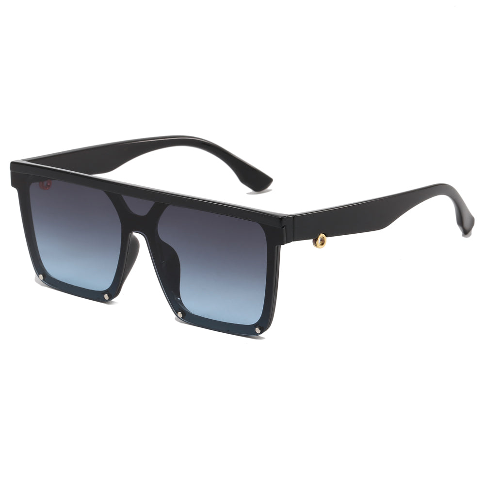 Square Oversized Flat Top Sunglasses