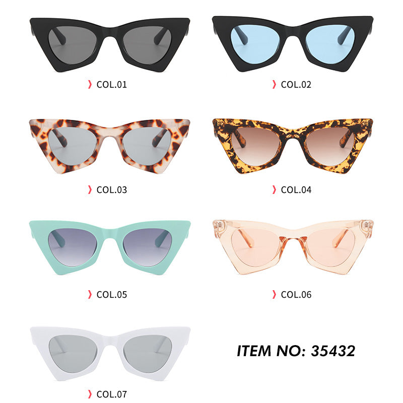 Square Cat Eye Women Sunglasses
