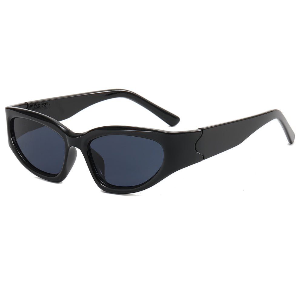 Retro Y2K Oval Outdoor Cycling Sporty Sunglasses